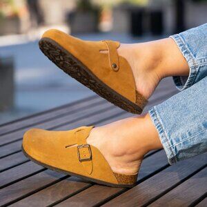 Plakton Handmade in SPAIN Blogg Clogs(Women) - Suede